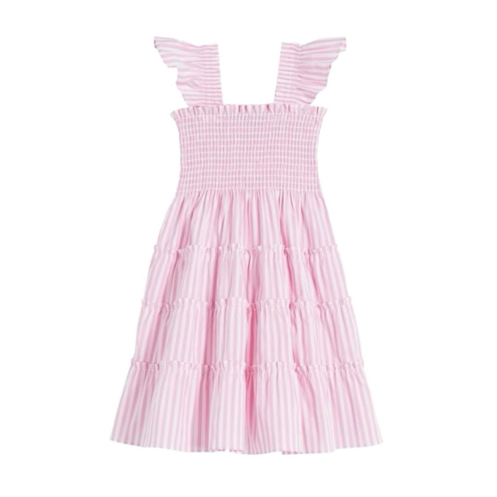 *RARE* Hill House Tiny Ellie Nap Dress in Bubblegum Stripe
